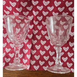 Vintage Cordial Glasses Luminarc‎ Verrerie D'Arques France Crystal Liqueur